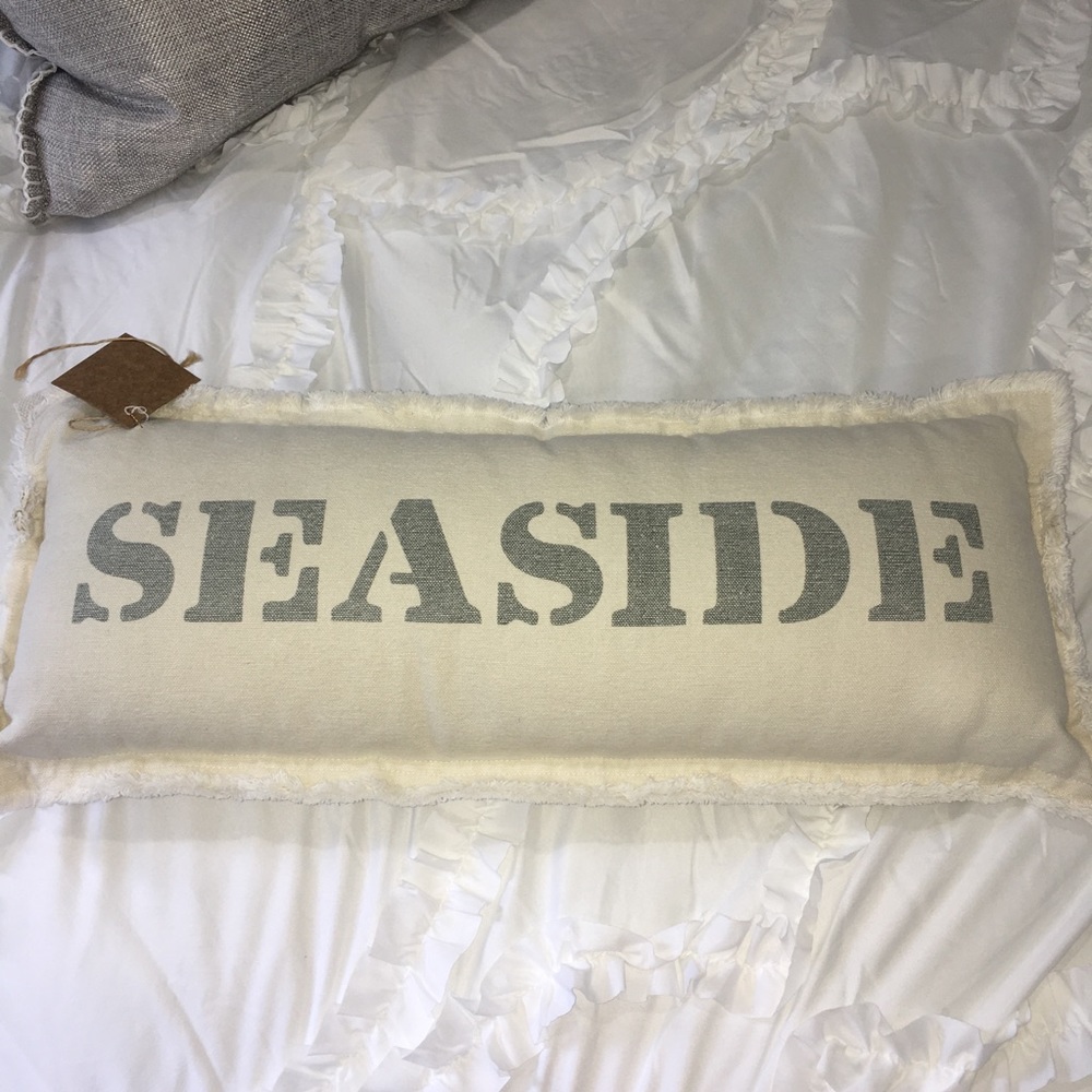 Mud Pie Seaside Pillow